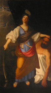 Judita s hlavou Holoferna, konec 18. stoleti, autor neznamy