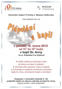 Plápolání v kapli