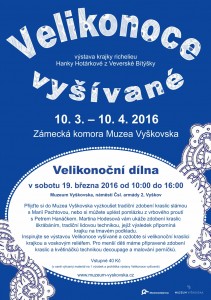 Velikonoce vyšívané