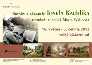 Kresby a akvarely Josefa Kachlika