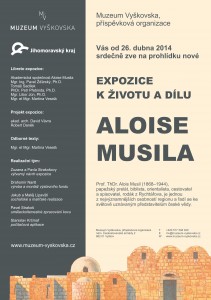 Otevreni expozice A. Musila