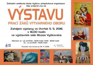 Výstava ZUŠ Vyškov